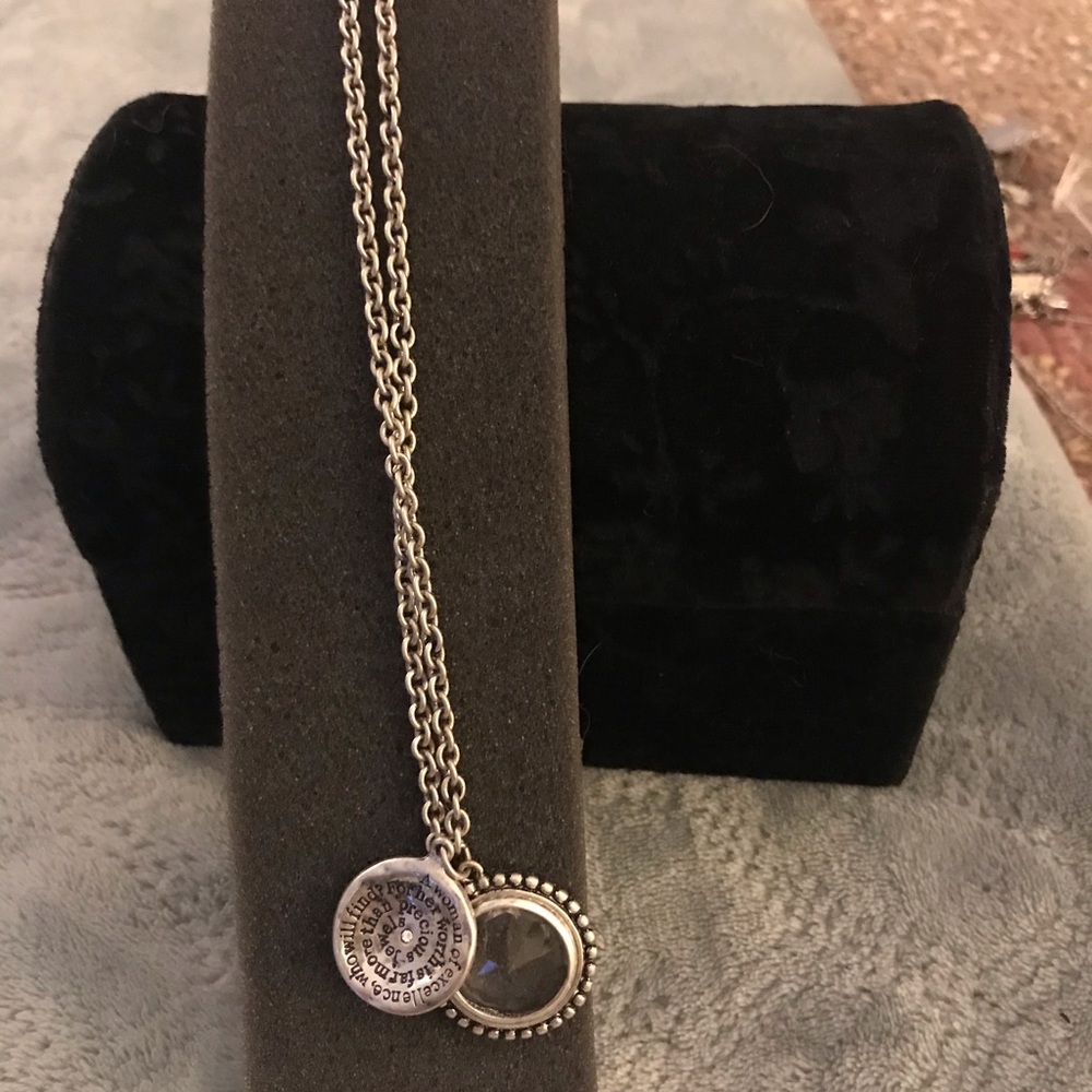 Looking glass necklace